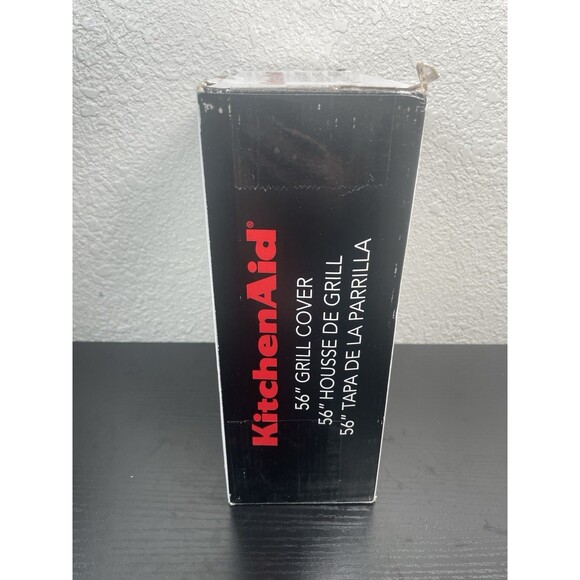 KitchenAid 700-0745A 56-inch x 23-inch Gas Grill Cover, Grey - Picture 7 of 8